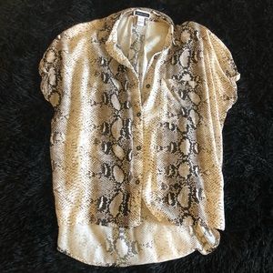 Snake Print Shirt